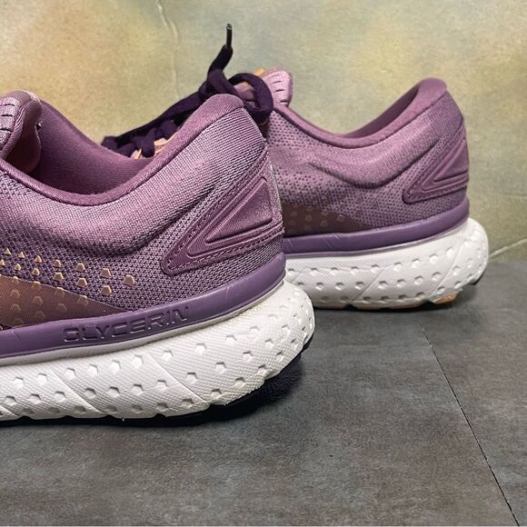 Brooks Glycerin 18 Purple Women's Running Shoes Size 10B - Picture 10 of 16